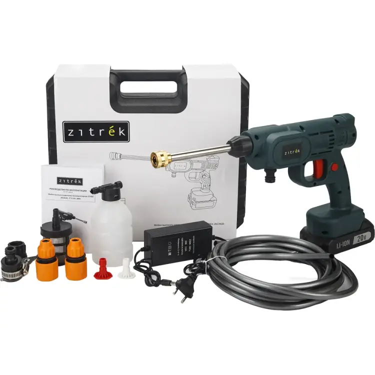 Аккумуляторная мойка высокого давления Zitrek ZKCW20 085-2040