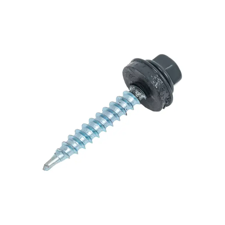 Кровельный саморез-сверло Daxmer 4,8x35 мм, RAL 7016, 250 шт. 00000328571