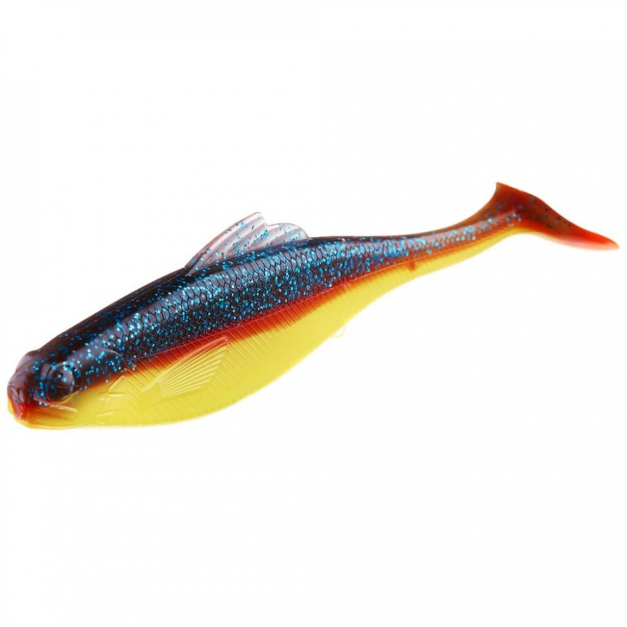 Съедобные искусственные виброхвосты Lucky John LJ Pro Series ROACH PADDLE TAIL