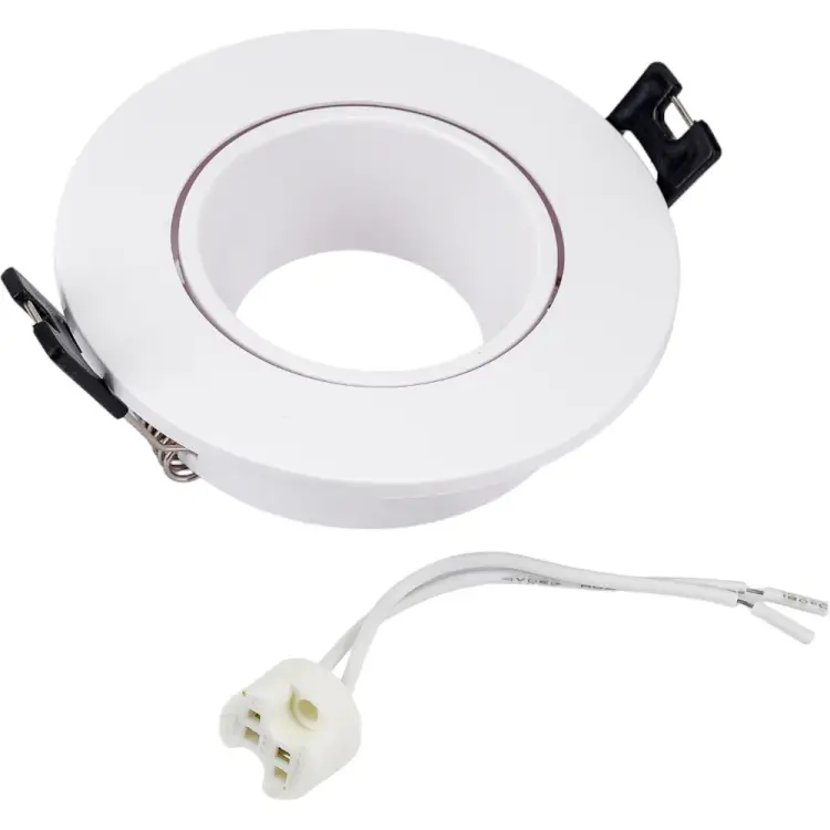 Пластиковый встраиваемый декоративный светильник ЭРА KL90 WH Б0054369