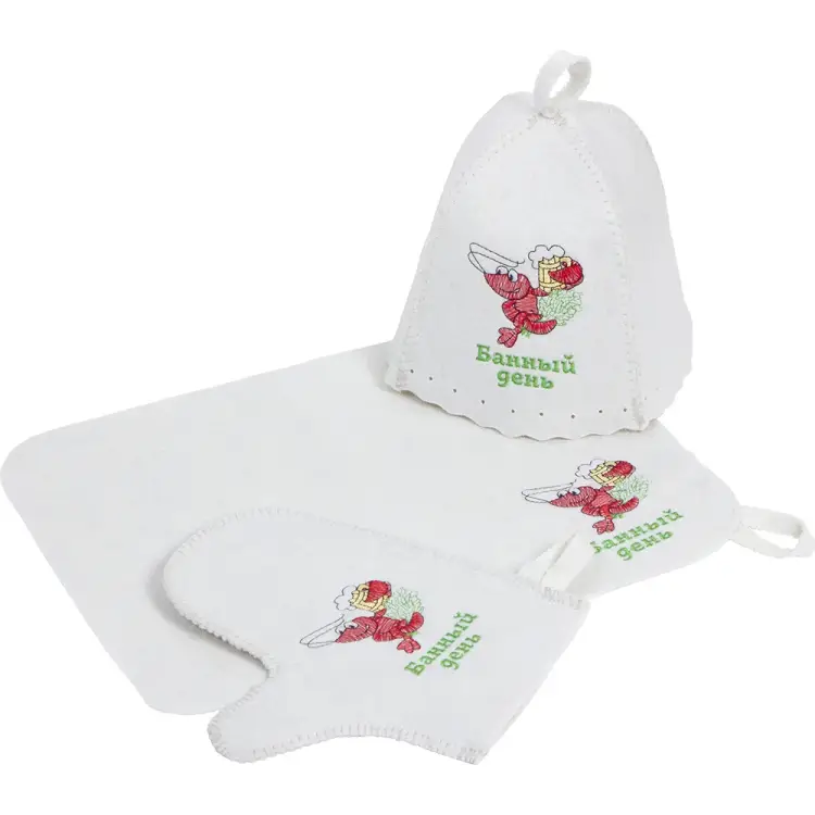 Набор 3-х предметный Банная линия Эко Банный день 11-372 Набор 3-х предметный Банная линия Эко Банный день 11-372