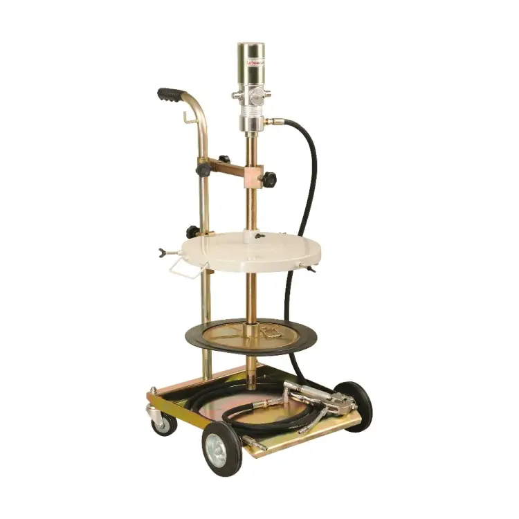 Пневматический солидолонагнетатель для бочек 30/60 кг Lubeworks 1700524 Пневматический солидолонагнетатель для бочек 30/60 кг Lubeworks 1700524