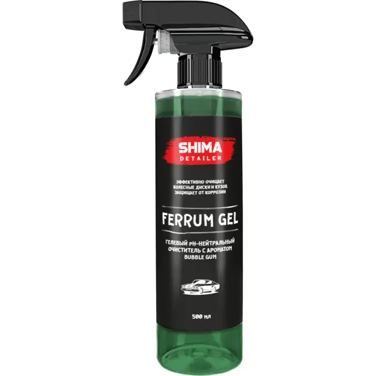 PH-нейтральный гелевый очиститель SHIMA DETAILER FERRUM GEL 4634444147814 BUBBLE GUM