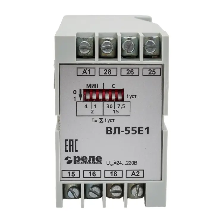 Реле времени Реле и Автоматика ВЛ-55Е1 A8223-76911274