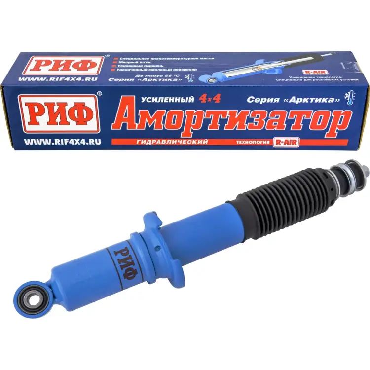 Передний амортизатор Toyota Land Cruiser Prado 90/95, 4runner 1996-2002 г РИФ Арктика PLT244 Передний амортизатор Toyota Land Cruiser Prado 90/95, 4runner 1996-2002 г РИФ Арктика PLT244