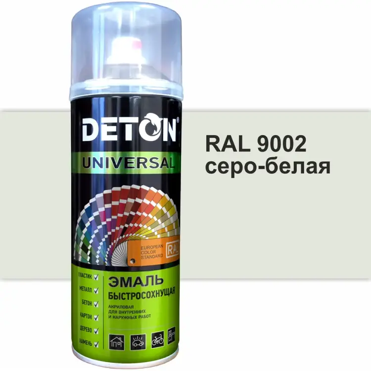 Быстросохнущая акриловая эмаль Deton DTN-A07257 Быстросохнущая акриловая эмаль Deton DTN-A07257
