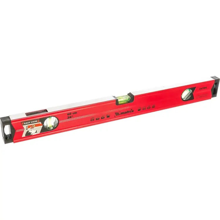 Алюминиевый уровень MATRIX 34706