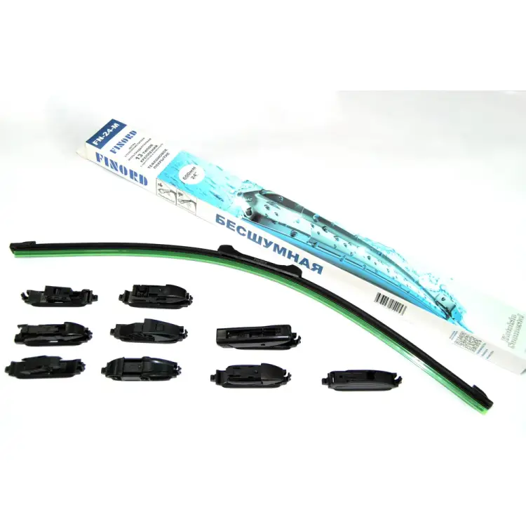 Мультиадаптерная бескаркасная щетка стеклоочистителя FINORD FN-24-M