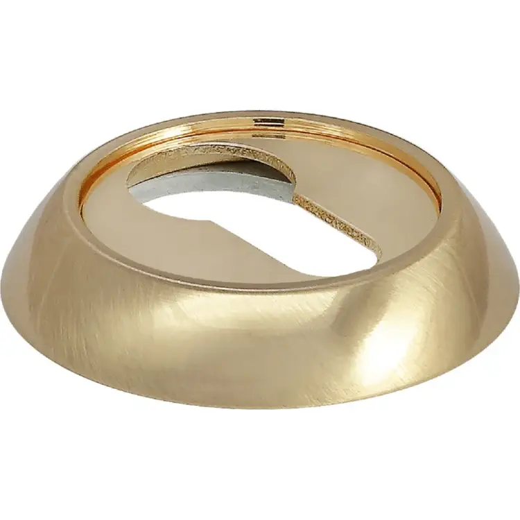 Накладка на евроцилиндр MORELLI MH-KH SG/GP матовое золото/золото 9008254