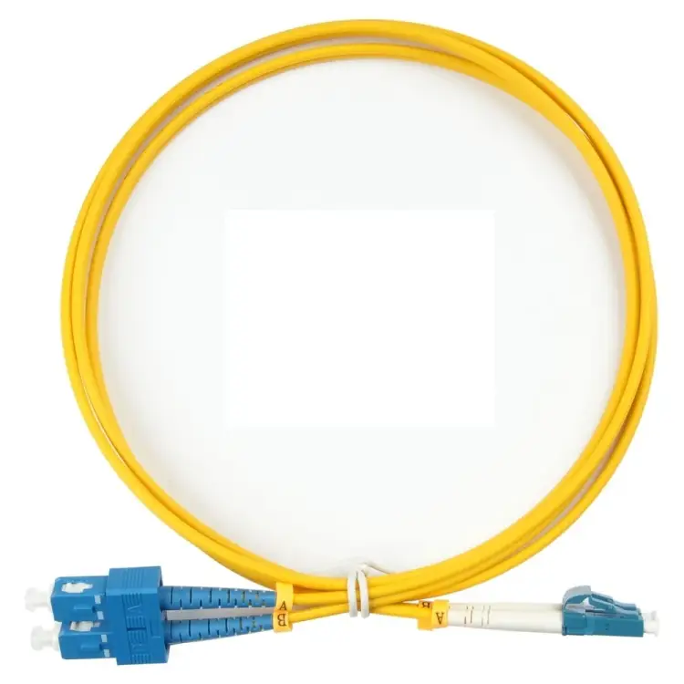 Дуплексный оптический патч-корд TopLan DPC-TOP-657A1-LC/U-SC/U-5.0