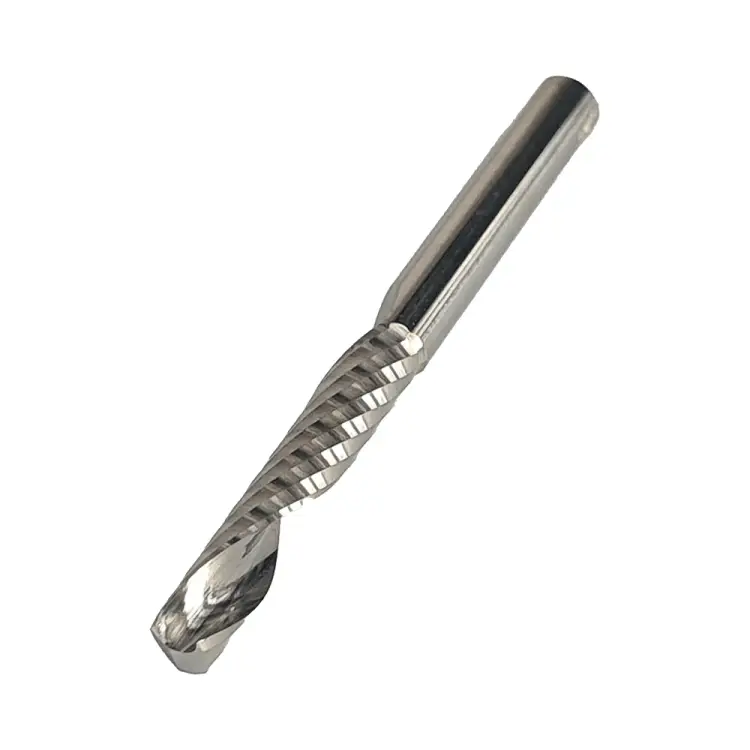 Спиральная однозаходная фреза для ЧПУ Greencut GX4089