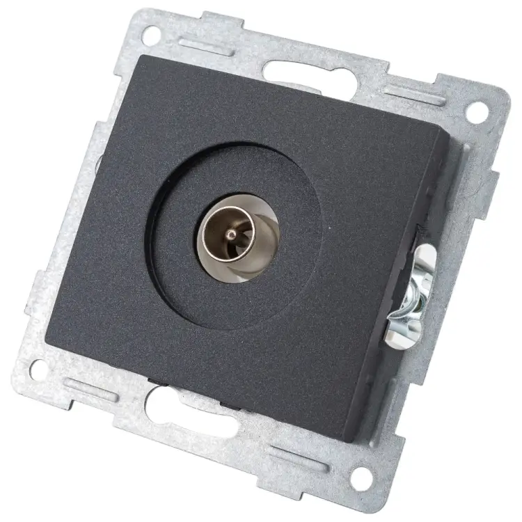 Одинарный механизм антенной розетки GUSI Electric Bravo С10А1-010