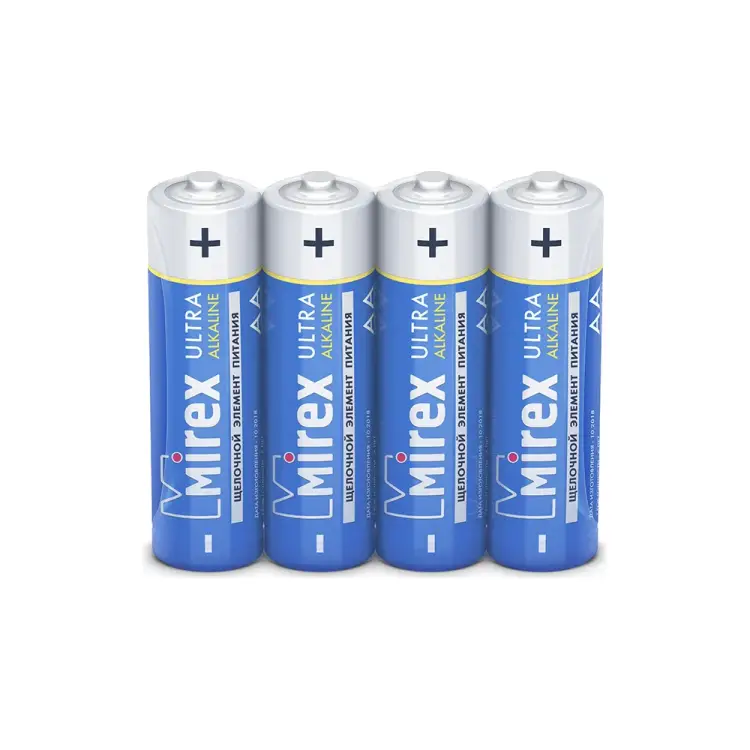 Щелочная батарея Mirex 23702-LR6-S4