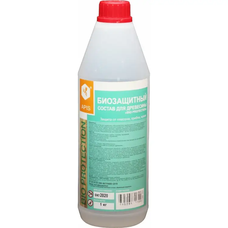 Биозащитный состав для древесины APIS bio protection 4665296512178