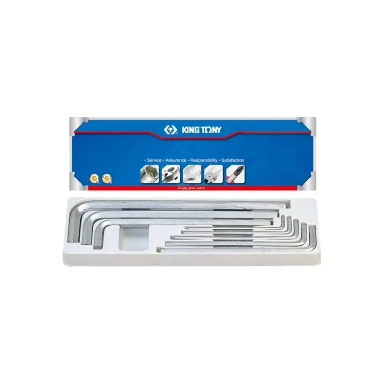 Набор Г-образных шестигранников KING TONY 20208SR01