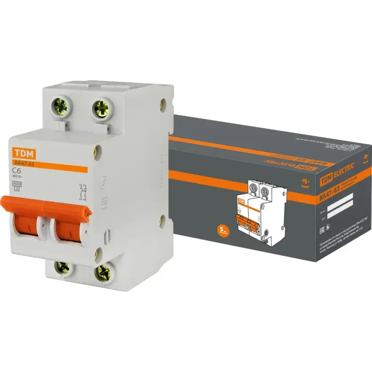 Автоматический автомат TDM ELECTRIC ВА47-63 SQ0218-0026