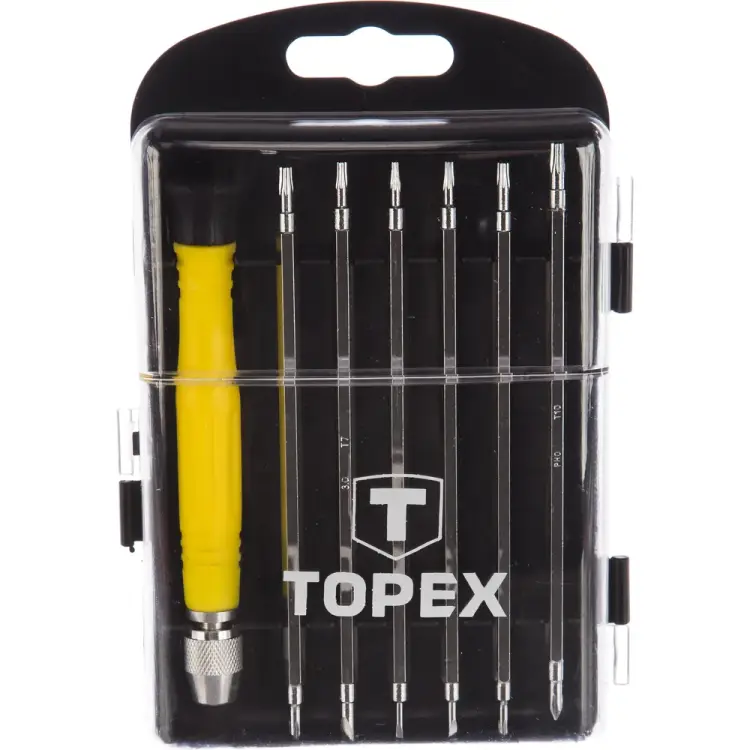 Прецизионные отвертки TOPEX 40F341 Прецизионные отвертки TOPEX 40F341