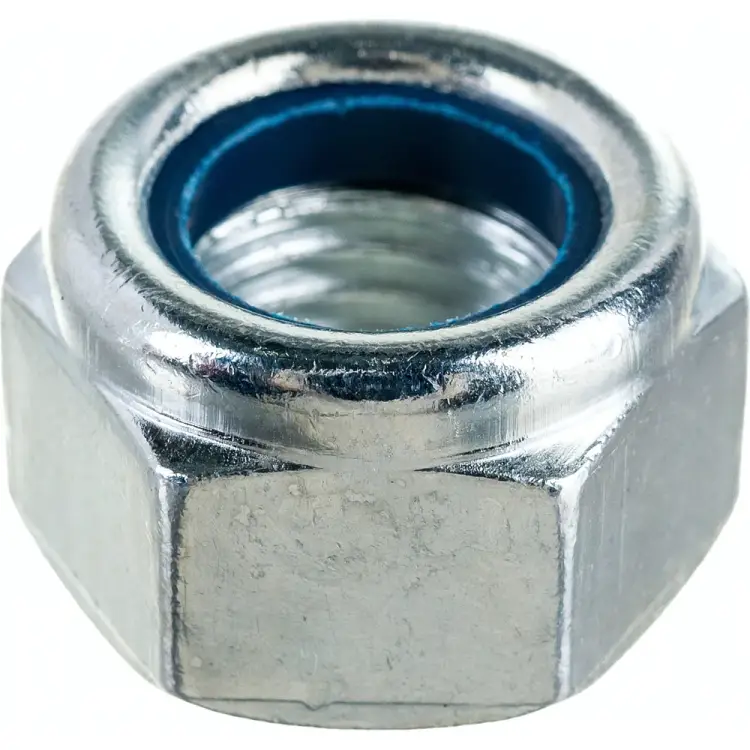 Оцинкованная самоконтрящаяся гайка Стройметиз М16 DIN985 1 шт 3040091