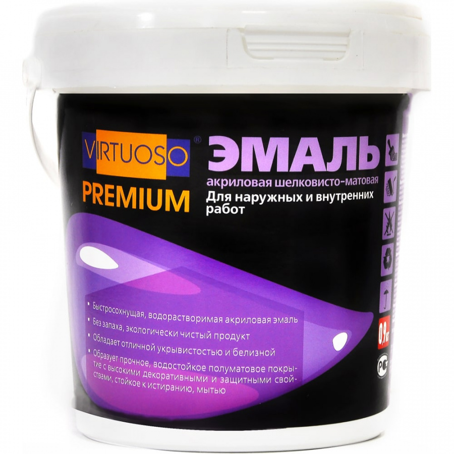 Универсальная акриловая эмаль Virtuoso PREMIUM