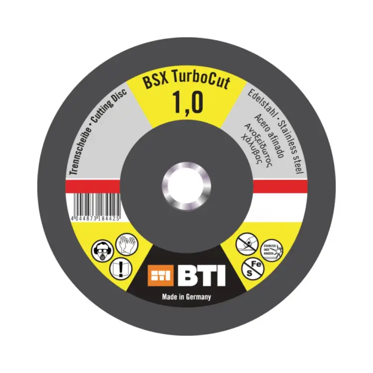 Диск отрезной BTI BSX TurboCut Inox 9019142 Диск отрезной BTI BSX TurboCut Inox 9019142