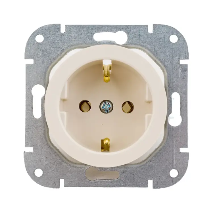 Механизм розетки BYLECTRICA ПРОВАНС РС16-1402 бежевый