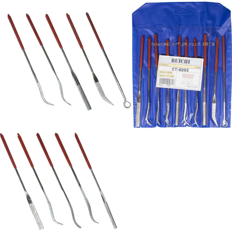 Набор надфилей RUICHI CT-9203 82180