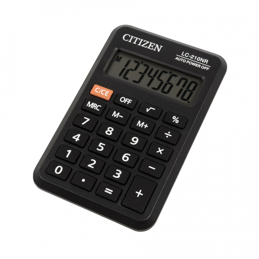 Карманный калькулятор Citizen LC-210NR