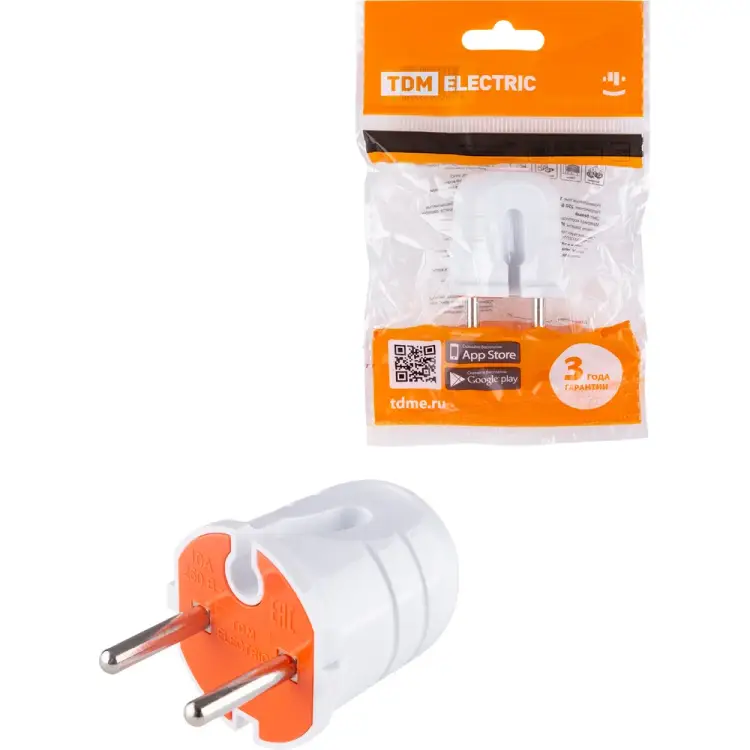 Вилка TDM ELECTRIC SQ1806-0209