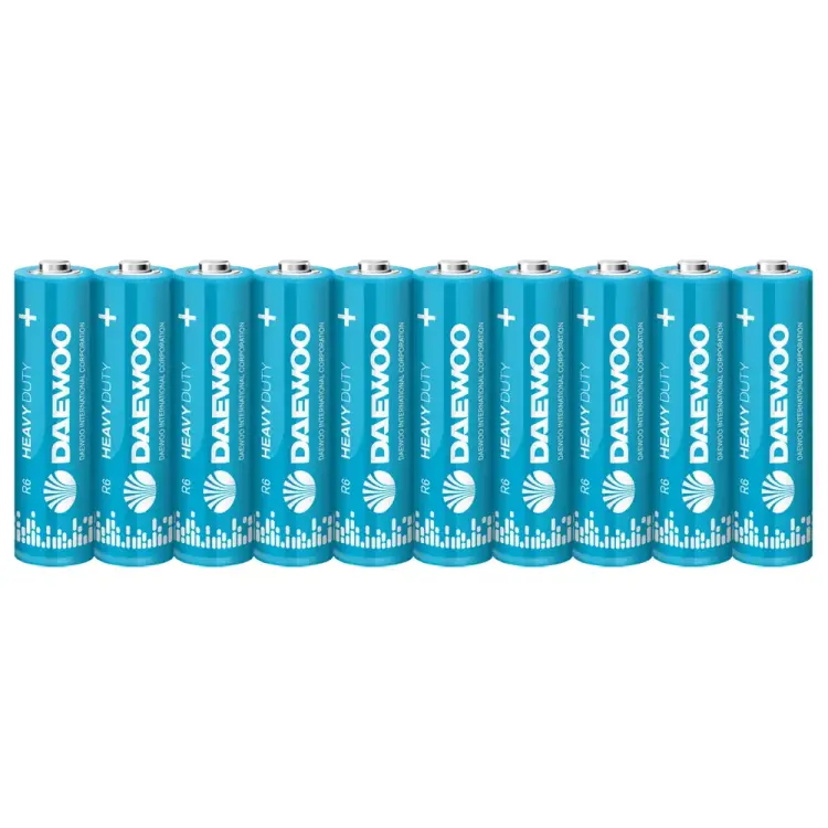 Солевая батарейка DAEWOO R 6 Heavy Duty Shrink-10 5042131