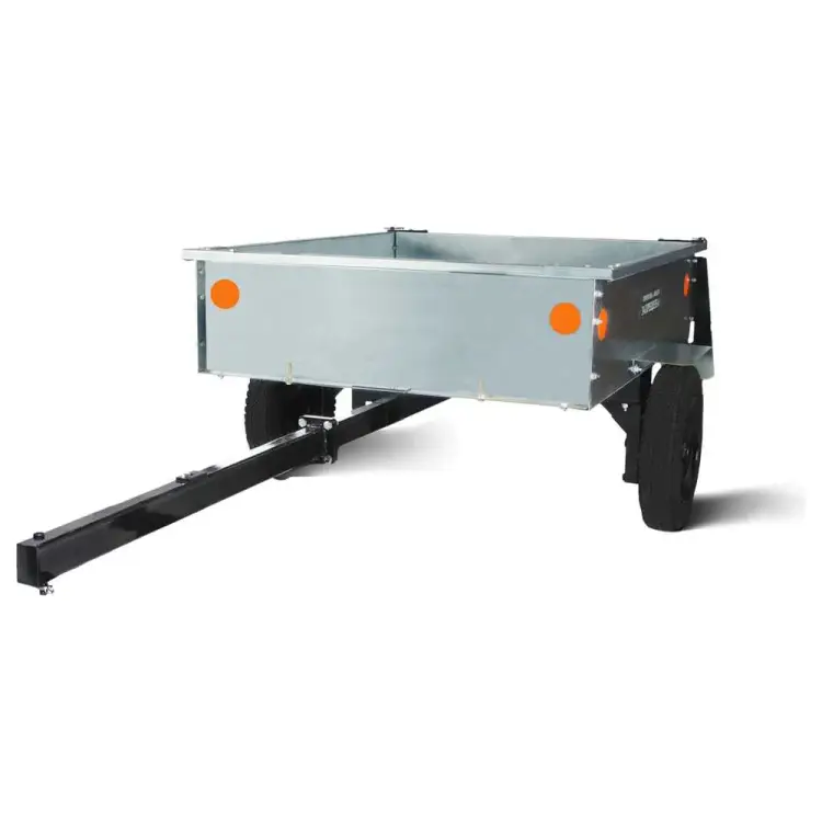 Оцинкованный прицеп для садового трактора, райдера, газонокосилки Мобил К ТПМ 350-1 MBK0013669