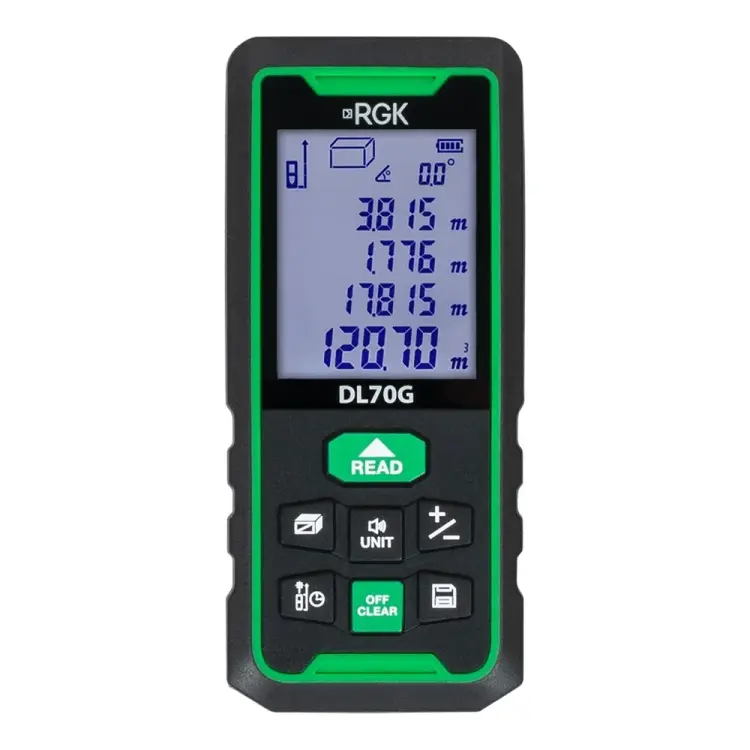 Лазерный дальномер RGK DL70G 778183