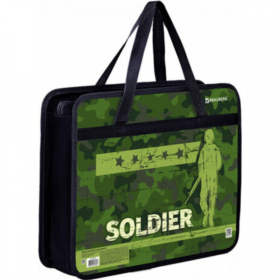 Папка BRAUBERG Soldier