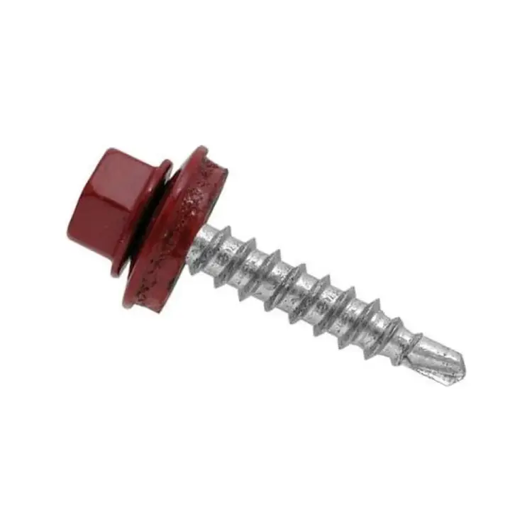 Саморез по металлу Daxmer 5,5х19 RAL3011 (250 шт.) 305456