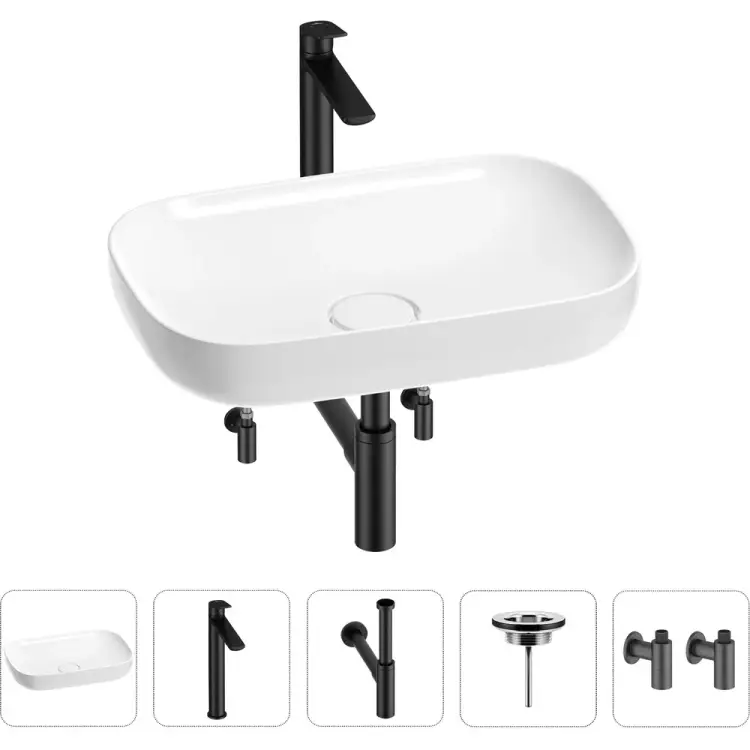 Раковина для ванной Wellsee Croquis 201003982