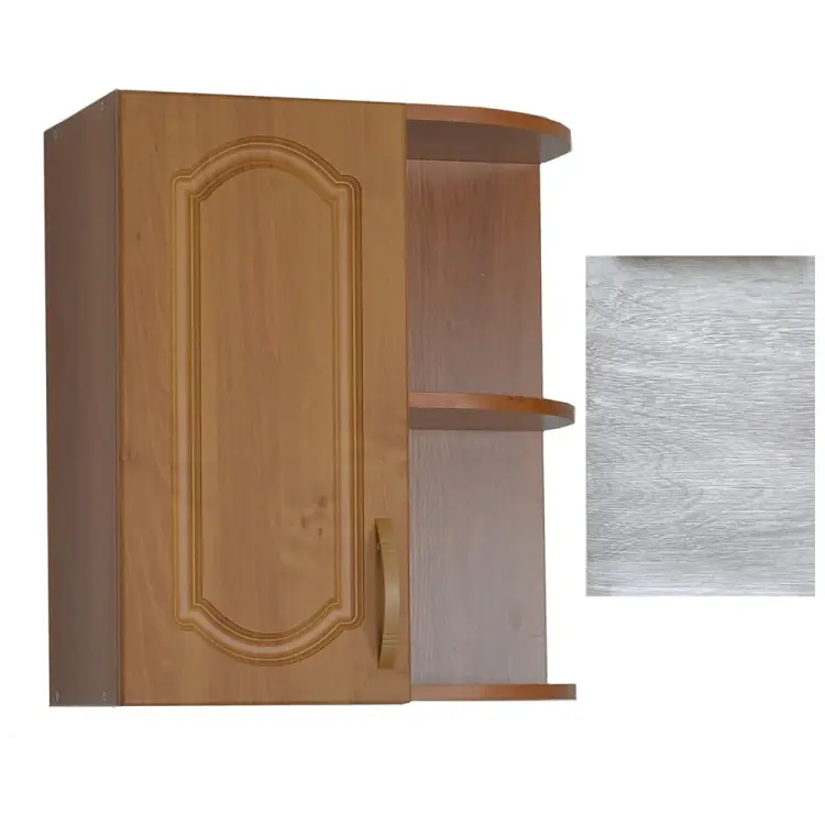 Шкаф для посуды SANTREK торцевой Берёза фасад МДФ (300*550) 64315