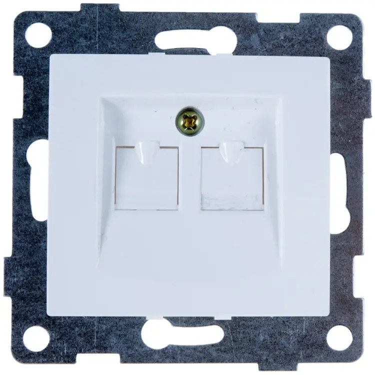 Двойная телефонная розетка GUSI Electric Bravo С10Т2-001