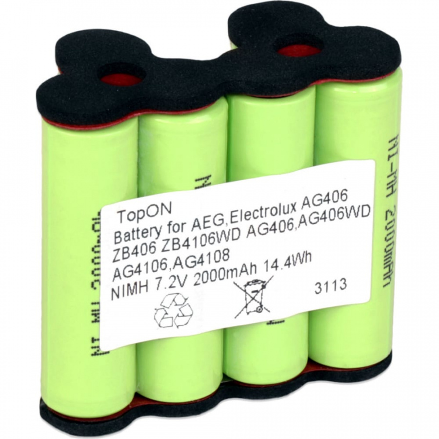 Аккумулятор для робота-пылесоса TopOn TOP-AEG-7.2