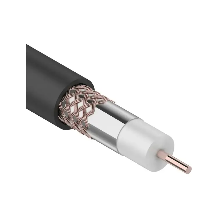 Коаксиальный кабель REXANT RG-6U+Cu OUTDOOR 01-2232