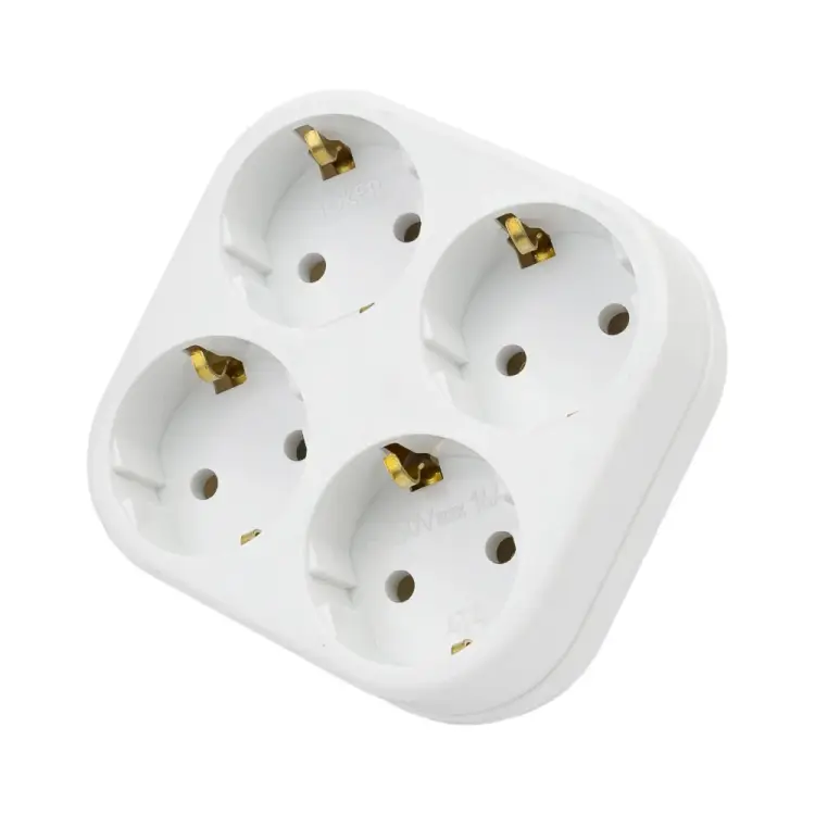 Сетевой разветвитель Toker 4Т4 15222