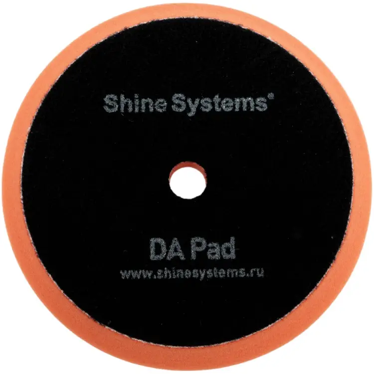 Мягкий полировальный круг Shine systems DA Foam Pad Orange SS558 Мягкий полировальный круг Shine systems DA Foam Pad Orange SS558