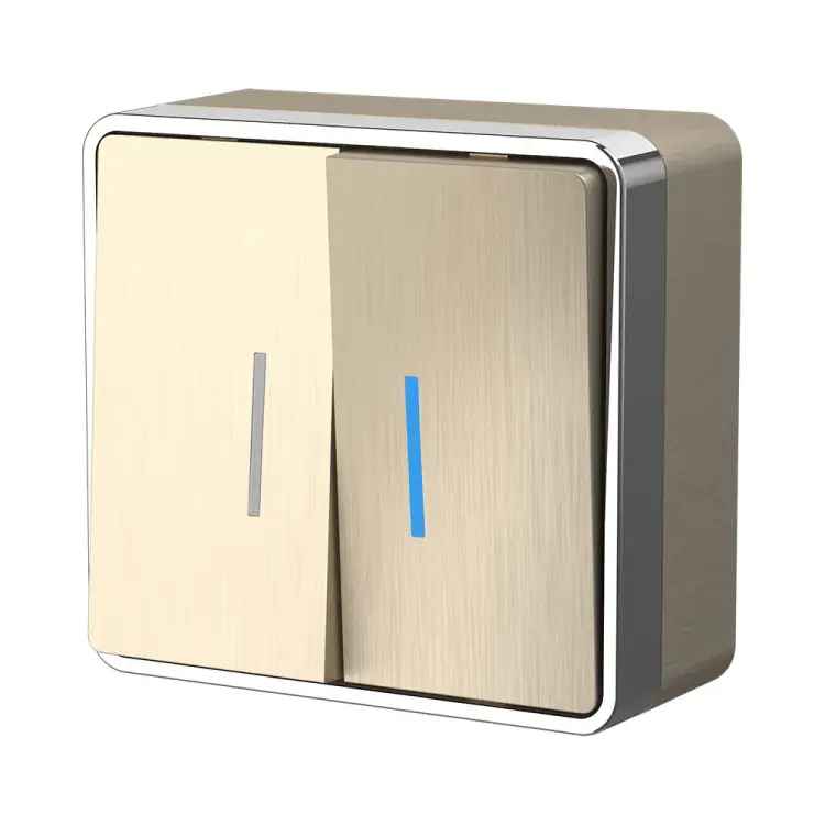 Двухклавишный выключатель WERKEL W5020110  a051043