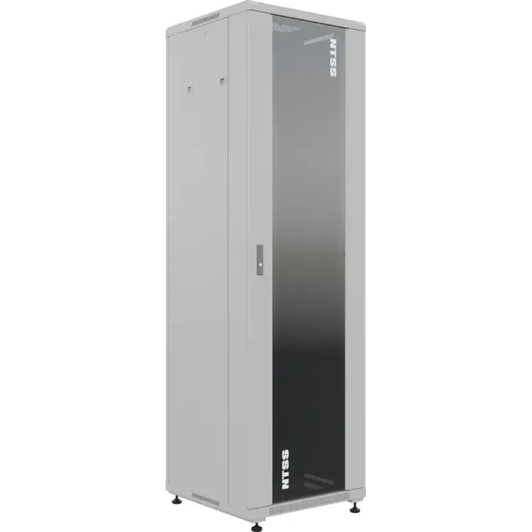Напольный универсальный серверный шкаф NTSS NTSSR 42U 600x600мм, 4 профиля 19, двери стекло и сплошная металл, боковые стенки съемные, регулируе NTSS-R42U6060GS Напольный универсальный серверный шкаф NTSS NTSSR 42U 600x600мм, 4 профиля 19, двери стекло и сплошная металл, боковые стенки съемные, регулируе NTSS-R42U6060GS