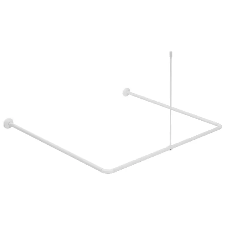 Алюминиевый универсальный карниз FORA 390KUWH