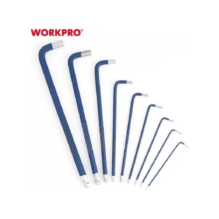 Длинные ключи шестигранные WORKPRO PRO WP222011 Длинные ключи шестигранные WORKPRO PRO WP222011