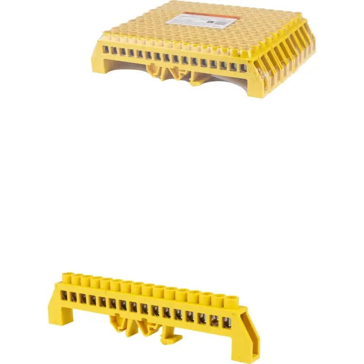 Шина pe земля на DIN-рейку TDM ELECTRIC SQ0801-0219 Шина pe земля на DIN-рейку TDM ELECTRIC SQ0801-0219