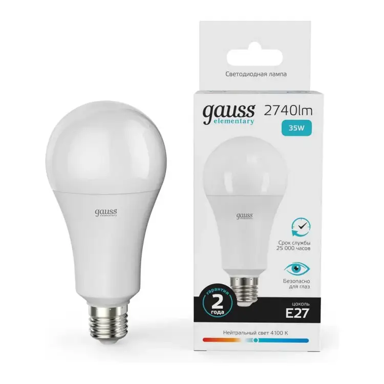 Лампа Gauss LED Elementary 70225