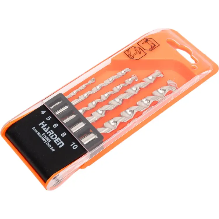 Набор сверл по бетону и кирпичу Harden 610285