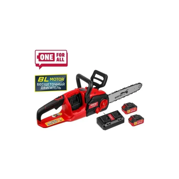 Аккумуляторная цепная пила WORTEX CEC 3536-1 1333454 Аккумуляторная цепная пила WORTEX CEC 3536-1 1333454