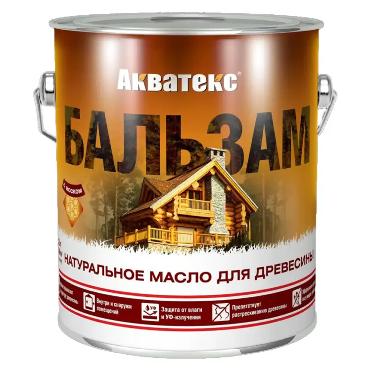Масло для древесины АКВАТЕКС БАЛЬЗАМ 260526