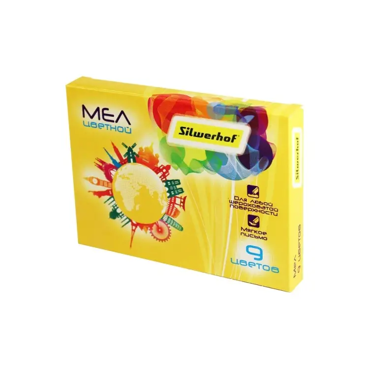Цветной мел Silwerhof 882086-09 Солнечная коллекция 1097207